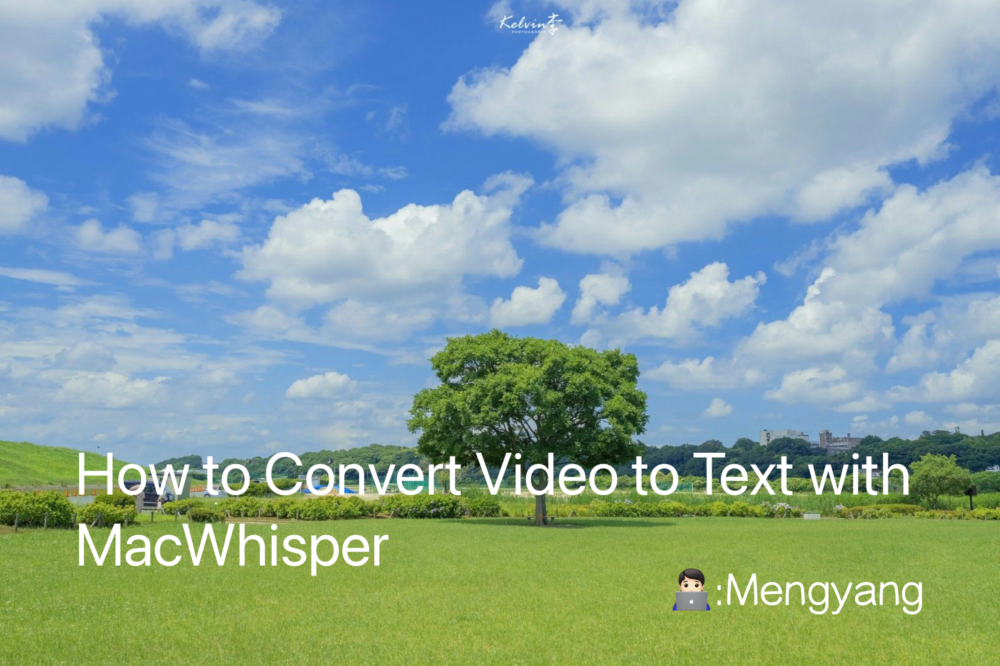 Cover Image for How to Convert Video to Text with MacWhisper